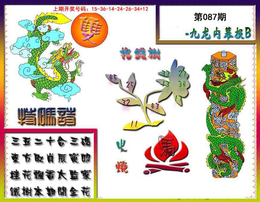 087期九龙内幕特肖图a[图]